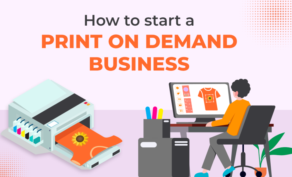 earn money with print on demand india without investment