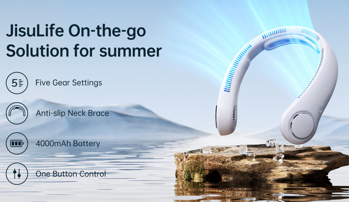 Best portable neck fan under 1000 in India for summer cooling