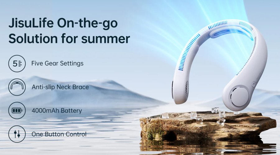 Best portable neck fan under 1000 in India for summer cooling